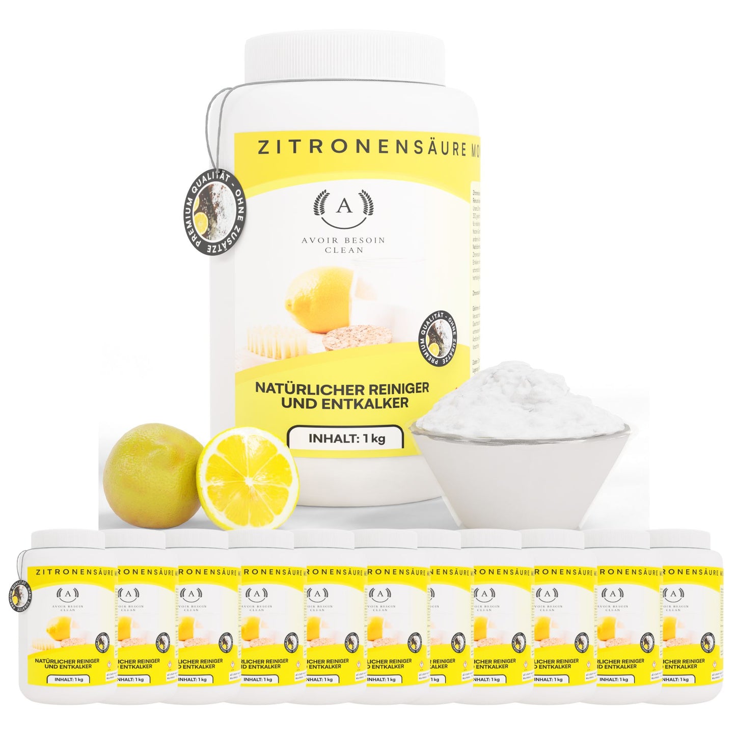 Zitronensäure Pulver 1 kg Monohydrat