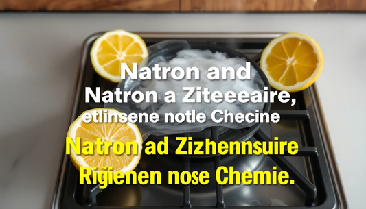 Backofen reinigen ohne Chemie: Natron und Zitronensäure als starke Helfer