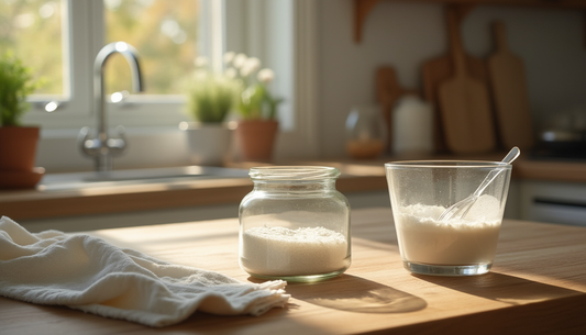 Wie kann man mit Natron einen effektiven Reiniger selber machen?