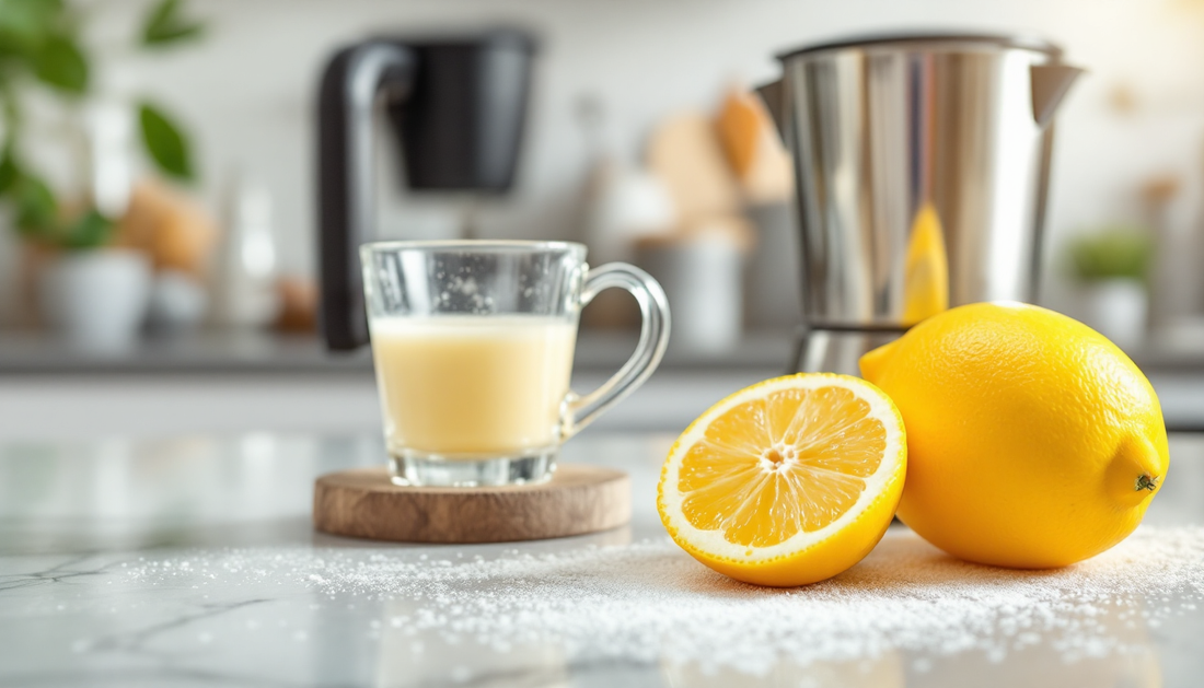 Zitronensäure gegen Kalk: So reinigst du deine Kaffeemaschine und Wasserkocher richtig - aTaTis.de