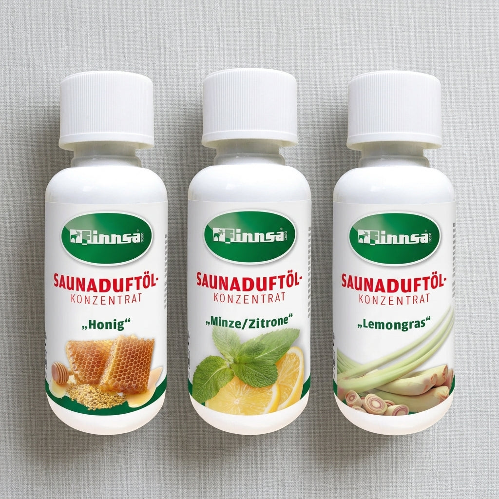 Finnsa Sauna Duftöl Set für entspannende Wellness im Bundle