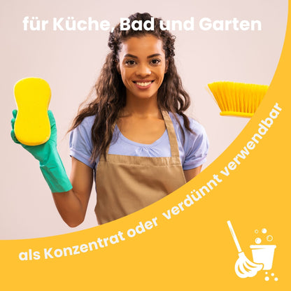 Orangenöl Reiniger Konzentrat 500 ml – Natürlicher Allzweckreiniger für Haushalt, Garten & Werkstatt