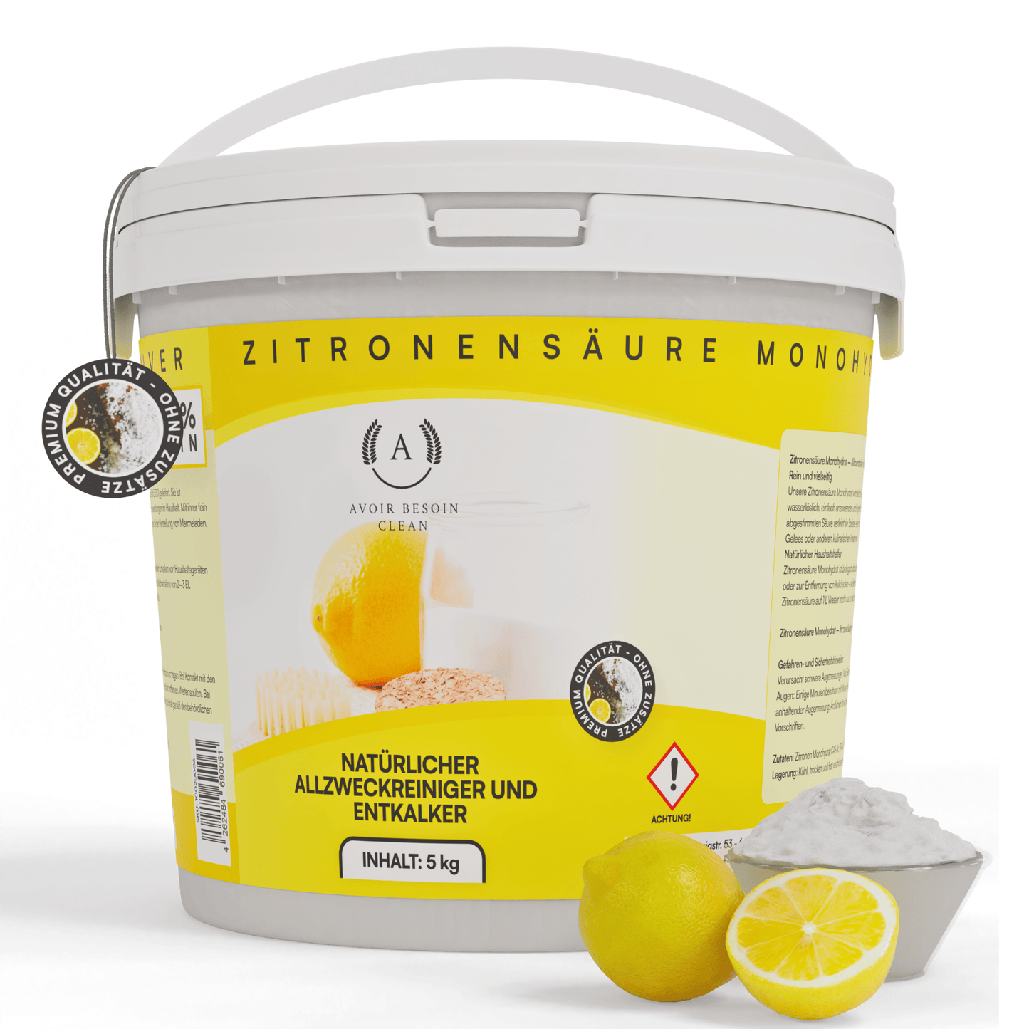 Zitronensäure Pulver 5 kg