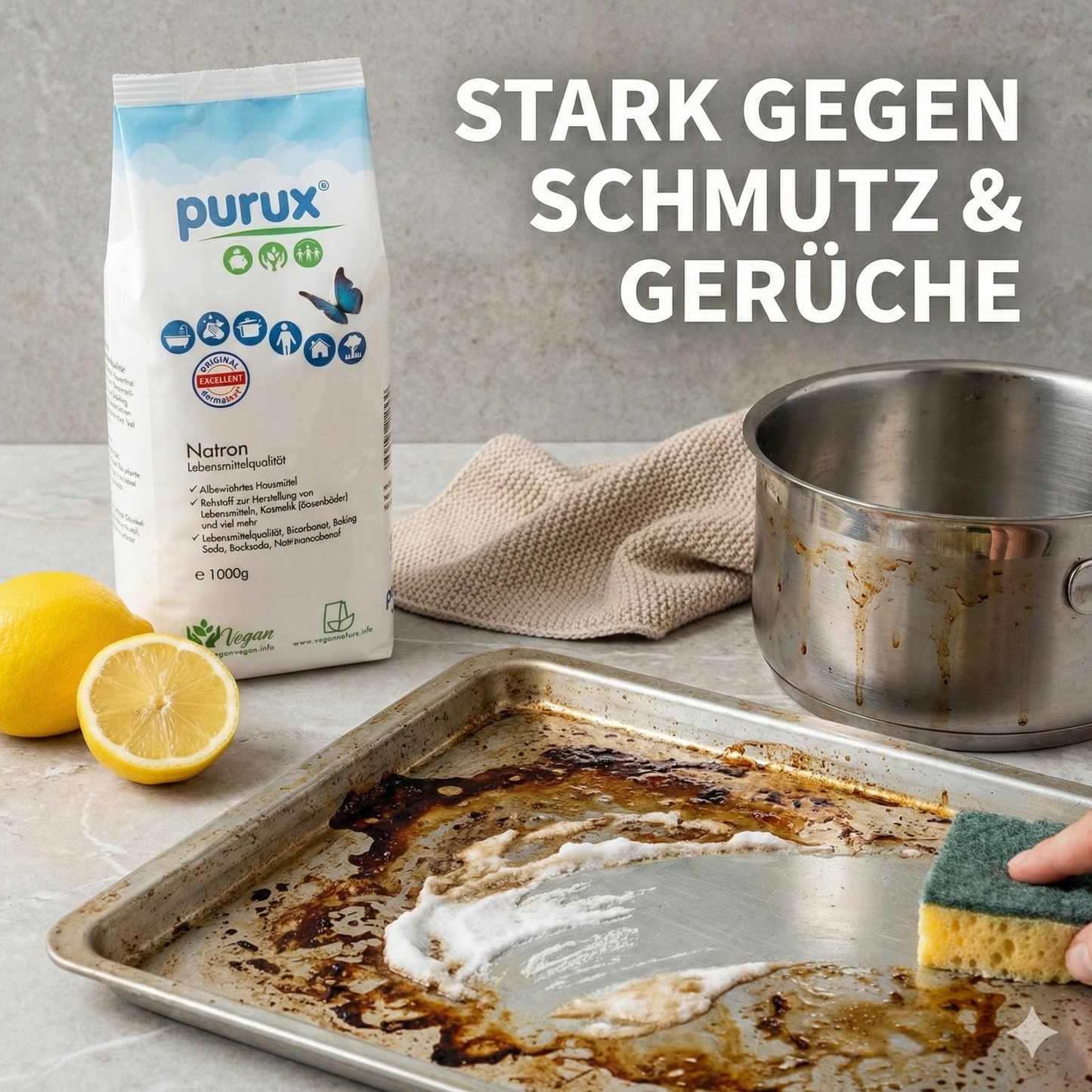 Natron Pulver 1 kg – Das grüne Multitalent für Ihr Zuhause