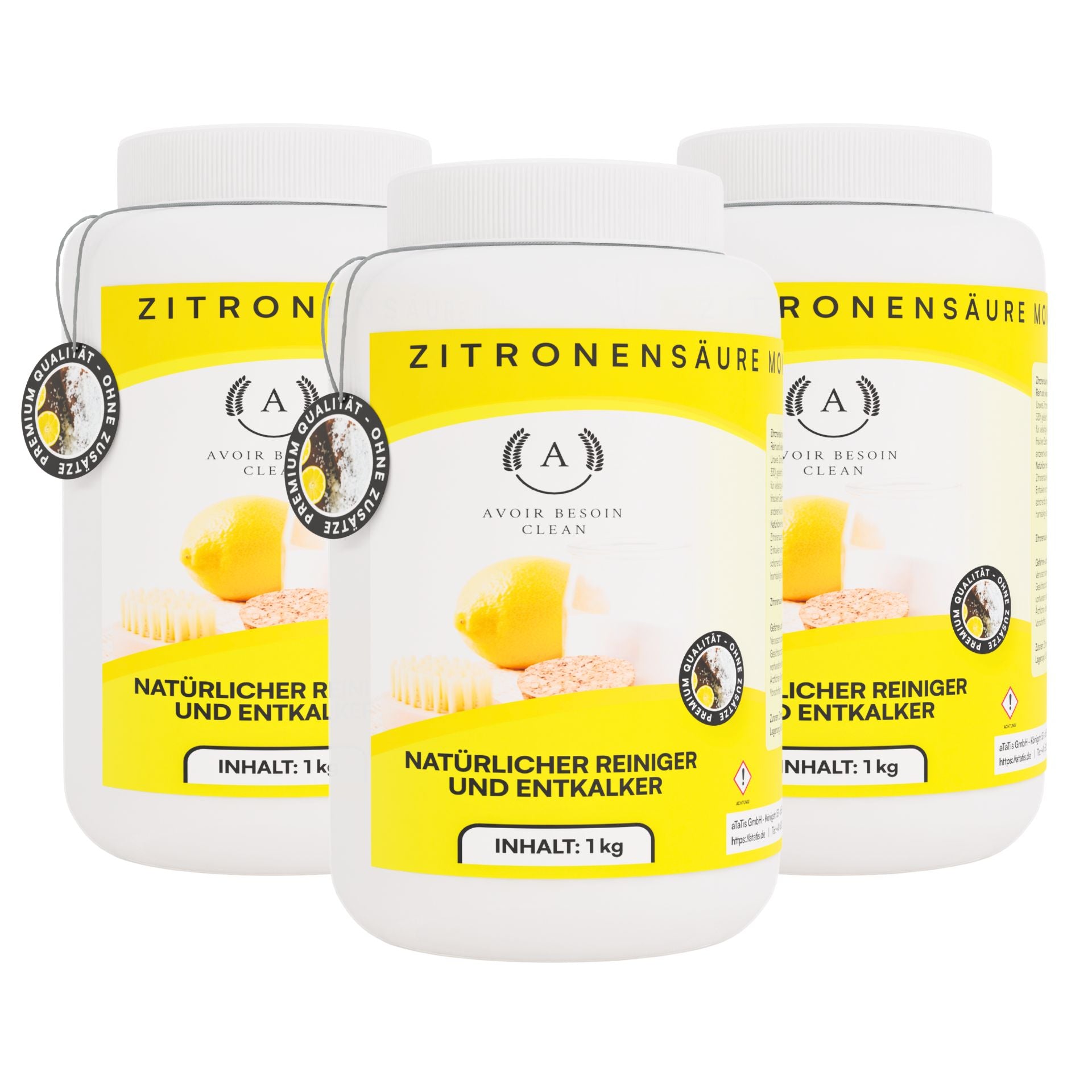 Zitronensäure Großpackung 5 Kg Zitronensäure E330 In Lebensmittelqualität – Vielseitiger Entkalker, Reiniger & Konservierungsmittel Kernseife Zitrone - Foto 5