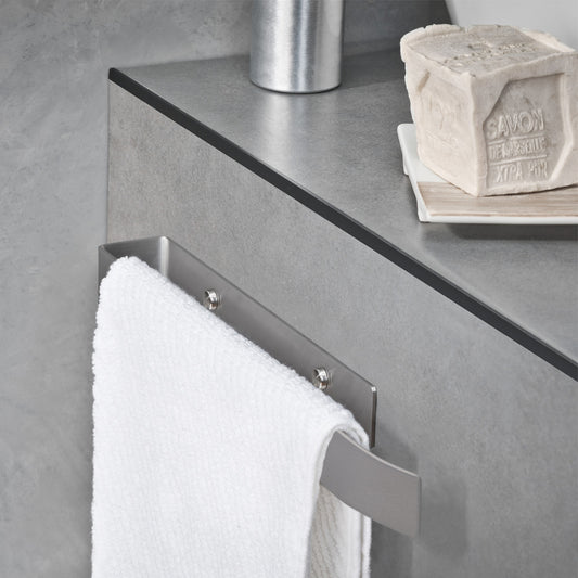 Handtuchhalter Edelstahl C-Form ohne Bohren - aTaTis.de