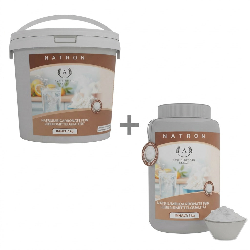 Natron Pulver 5 kg - Lebensmittelqualität E500ii